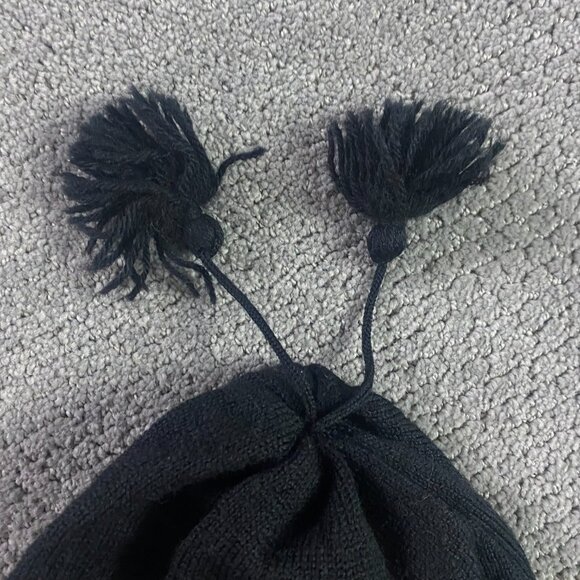 Vintage Dale of Norway Beanie Hat 2002 Salt Lake City USA Olympics Wool Black - Picture 4 of 8